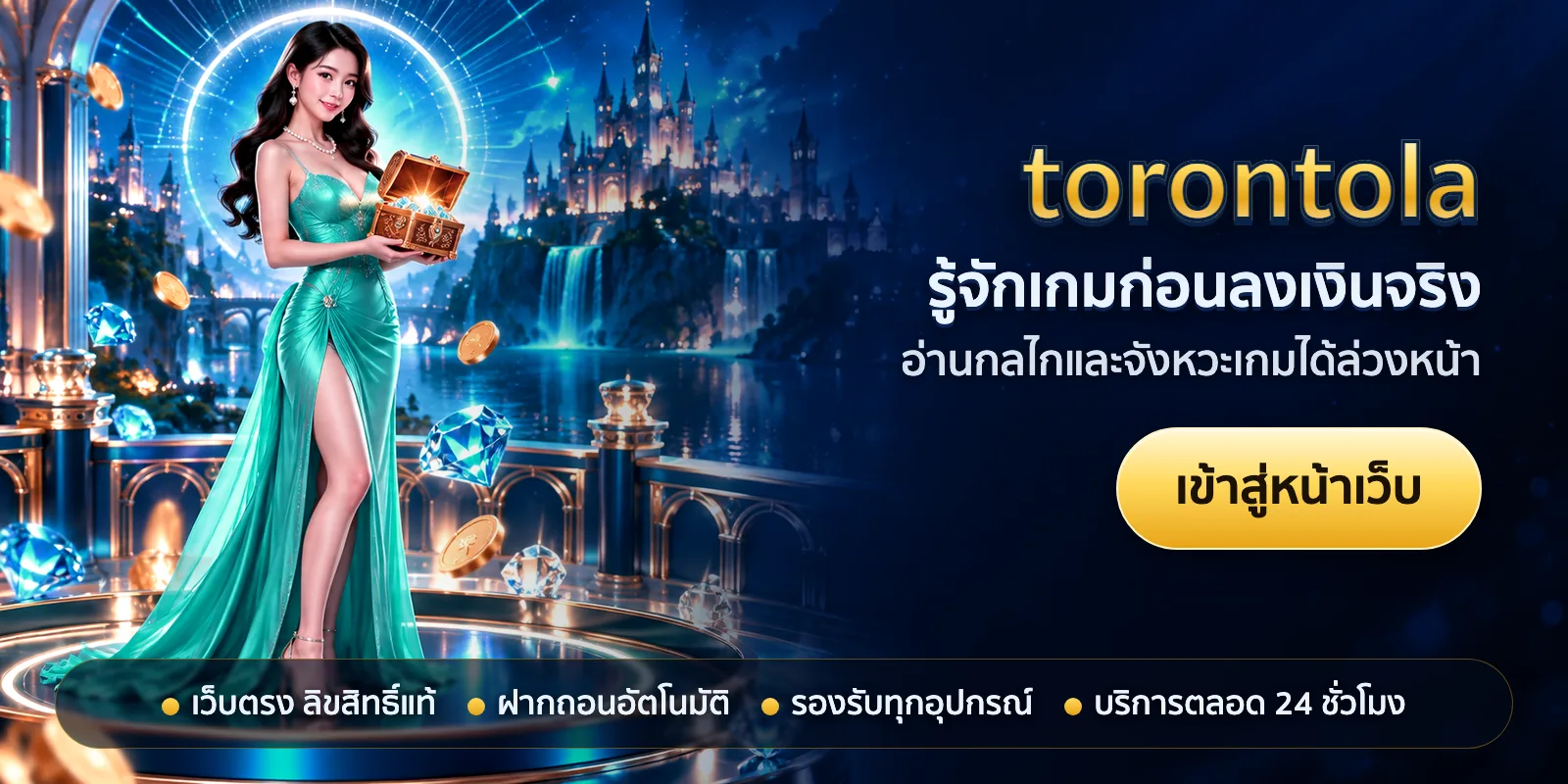 ภาพหัวเรื่องของ torontola ชุดที่ 3 — รู้จักเกมก่อนลงเงินจริง